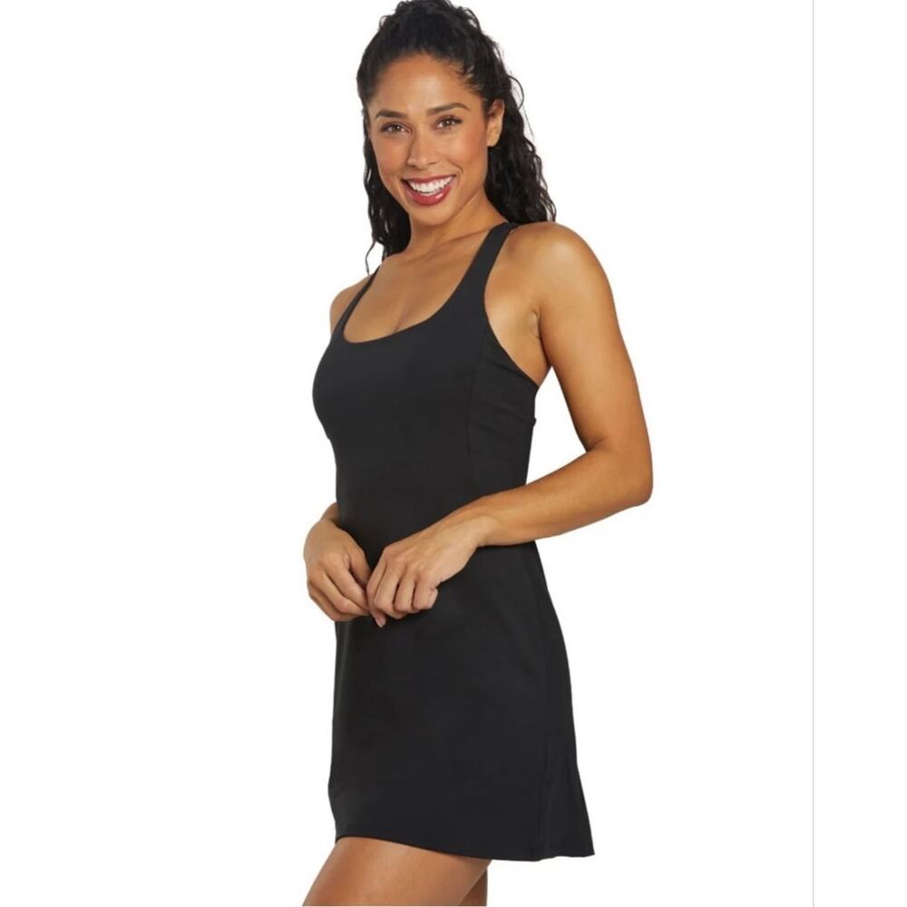 Girlfriend Collective Paloma Dress black size medium
